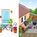 Comparaison entre balcon et terrasse : Comprendre les distinctions clés