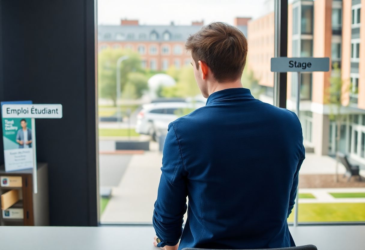 Différences clés entre emploi étudiant et stage : une comparaison essentielle