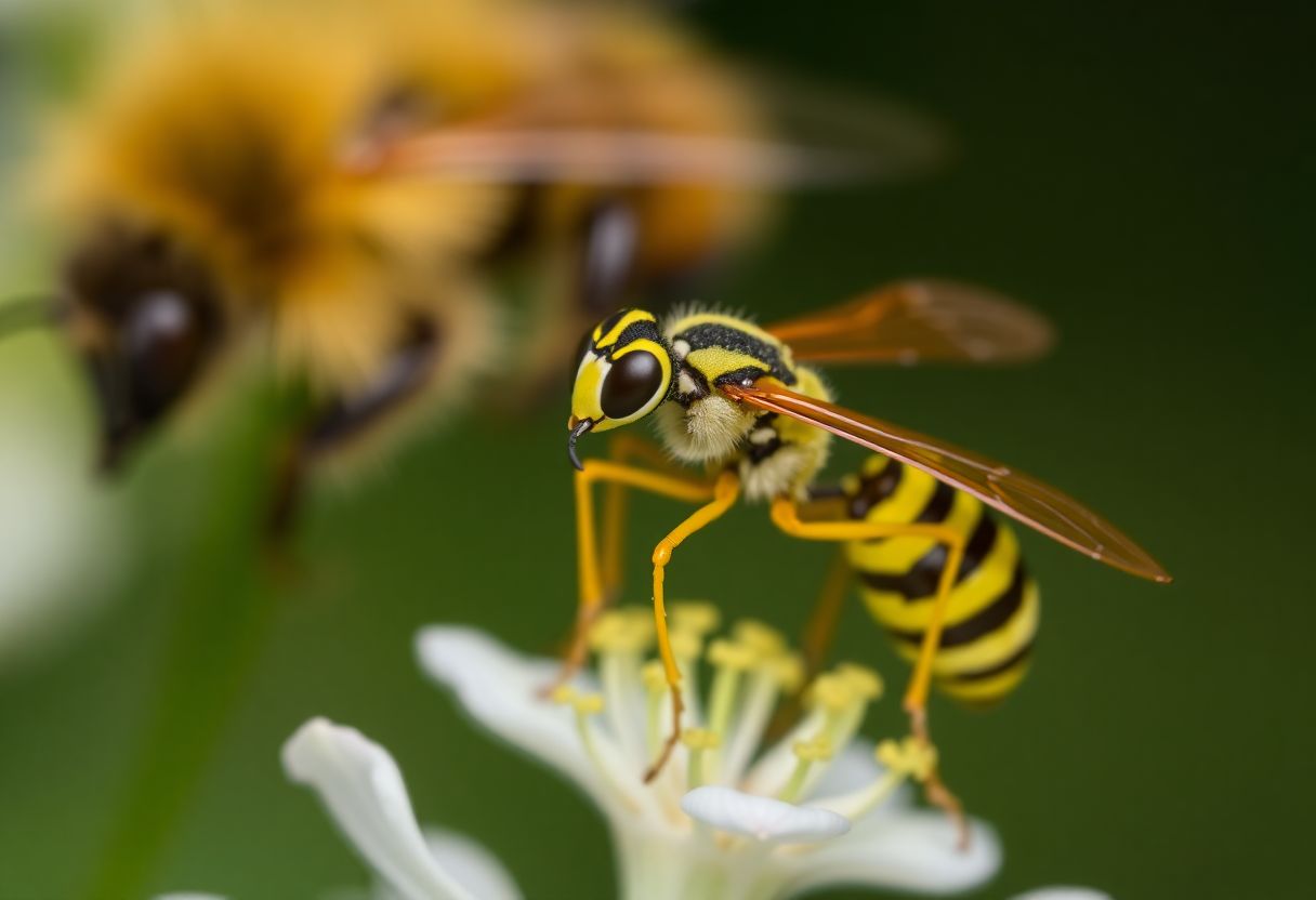 Comment distinguer une guêpe d'une abeille : guide pratique pour ne plus confondre